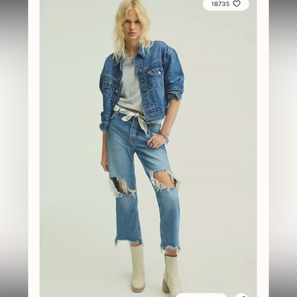 We the Free Maggie Mid Rise Straight Leg Jeans 31